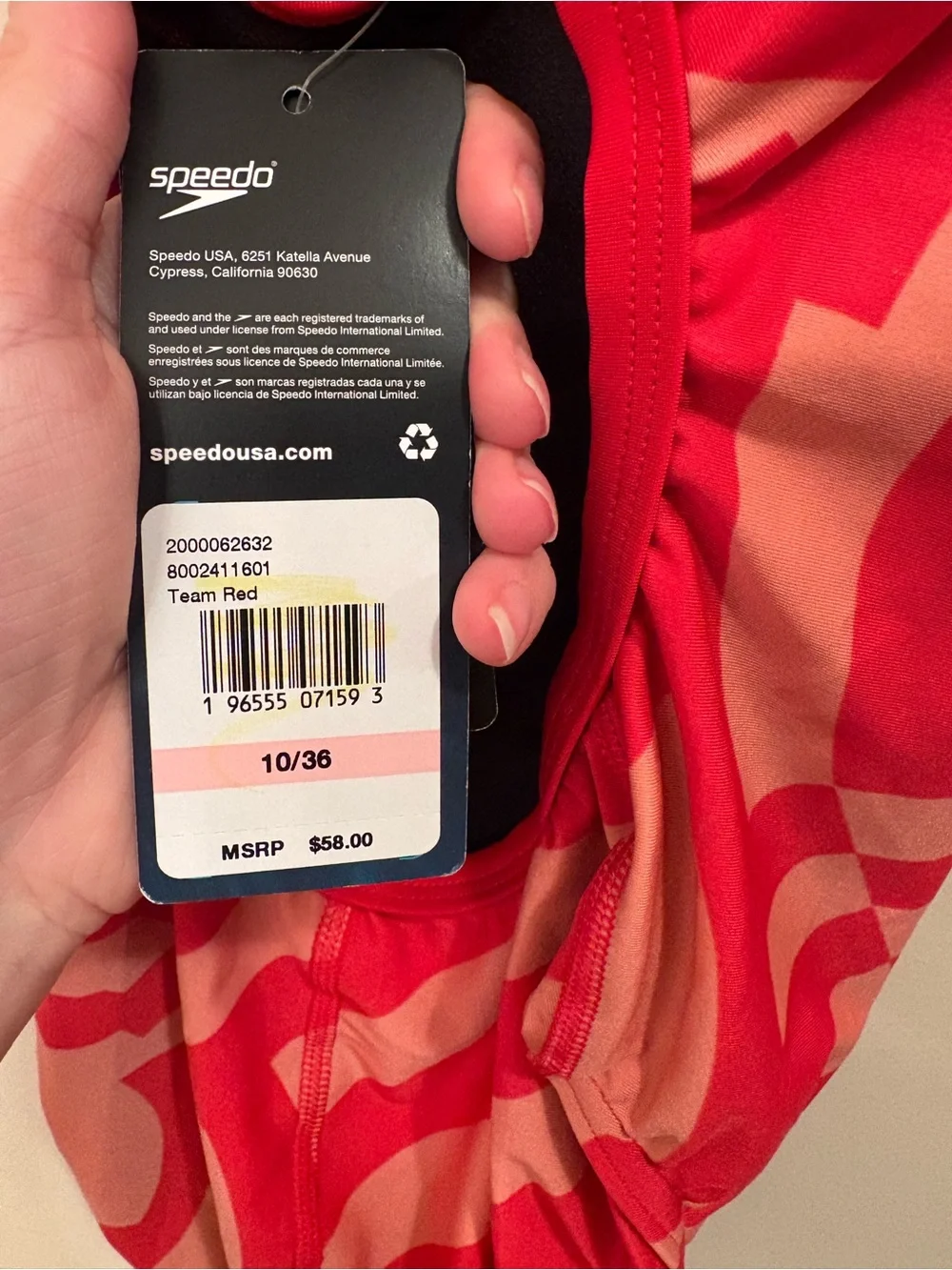 Speedo NWT Women's ST Vortex Maze Flyback One Piece Swimsuit in Size 10/36